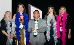 Nazario Tabonda recieves ACCA Alberta Care Provider of the Year Award