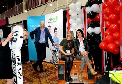 Delegates at IQ 2019 get a ride on the trishaw!