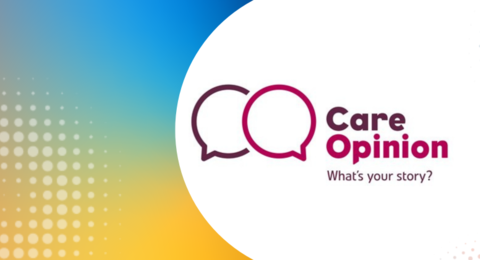 Care Opinion logo with gradient